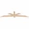Ekena Millwork Davenport Smooth Timber Gable Bracket, Douglas Fir, 96"W x 28"H x 1 1/2"D x 5 1/2"F, 7/12 Pitch GBW096X28X0206DAV00SDF - alternate 2